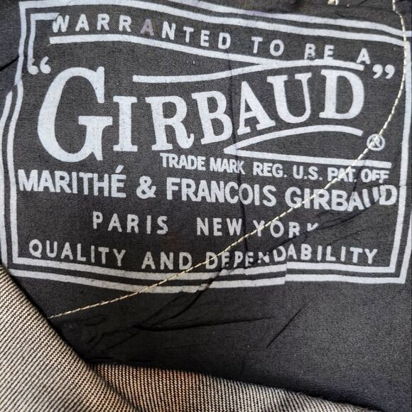 Vintage Marithe Francois Girbaud Black Wash Straight Leg Denim Jeans Size 54 - Picture 7 of 9